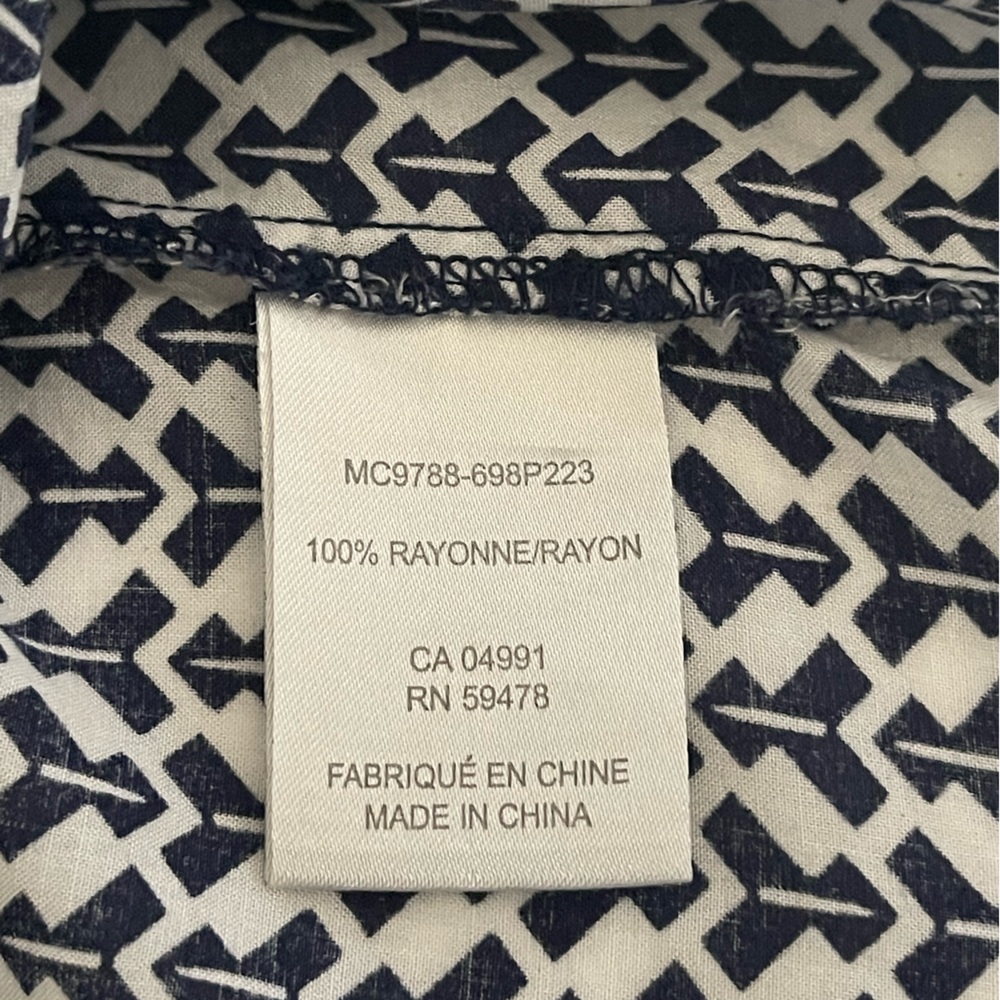 Banana Republic Sleeveless Print Top Size S - Picture 7 of 9